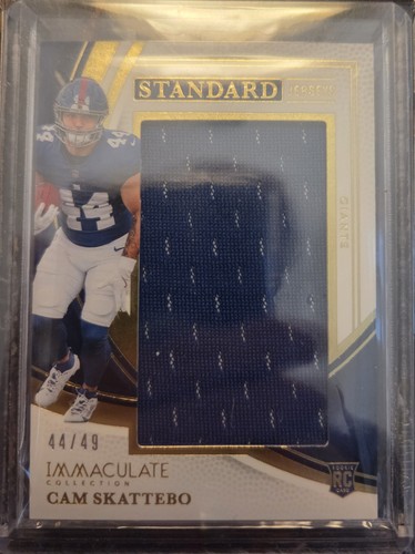 2025 immaculate cam skattebo - cam,