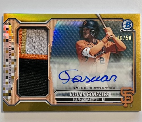 Josuar gonzalez 2026 bowman - josuar, gonzalez-