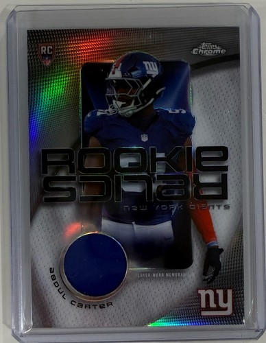 2025 topps chrome abdul carter - chrome,