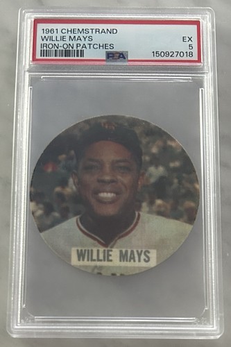 1961 chemstrand willie mays - willie,