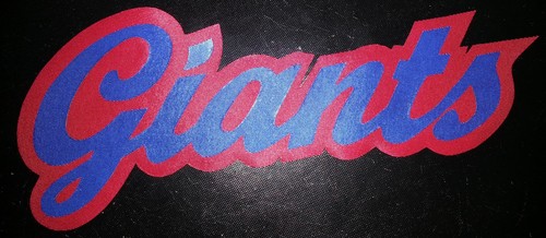 Huge new york - giants, iron-on
