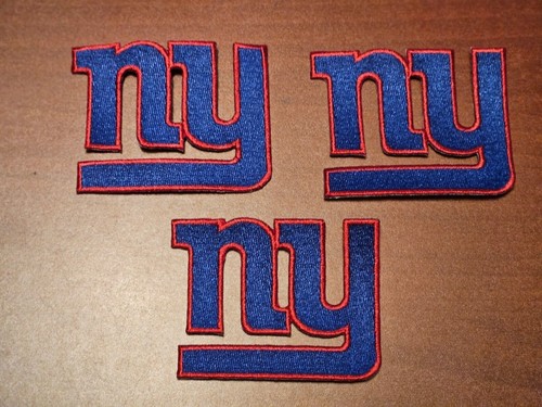 New york giants three - new, 3"
